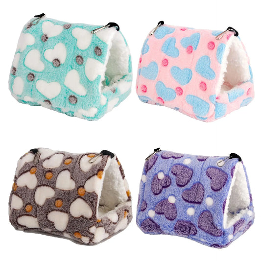 Heart Plush Pet Hamster Nest for Birds House - ProPawPet.com