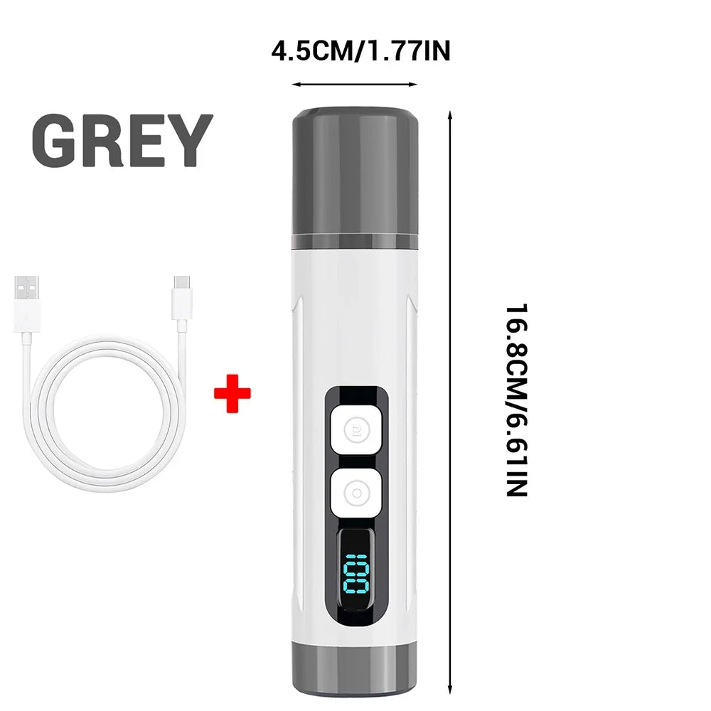 Electric Pet Nail Grinder with 3 Speed Settings LED Light – photo 7