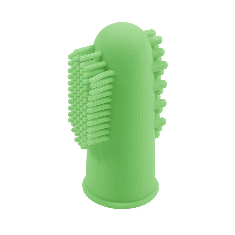 Soft Pet Dog Finger Toothbrush Dog Brush Bad - ProPawPet.com