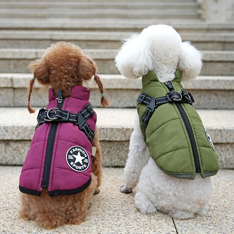 Waterproof Warm Dog Jacket Vest Winter Dog - ProPawPet.com