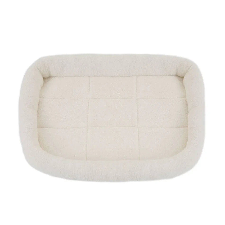 Soft Plush Square Dog Bed Mat Beds for Dogs - ProPawPet.com