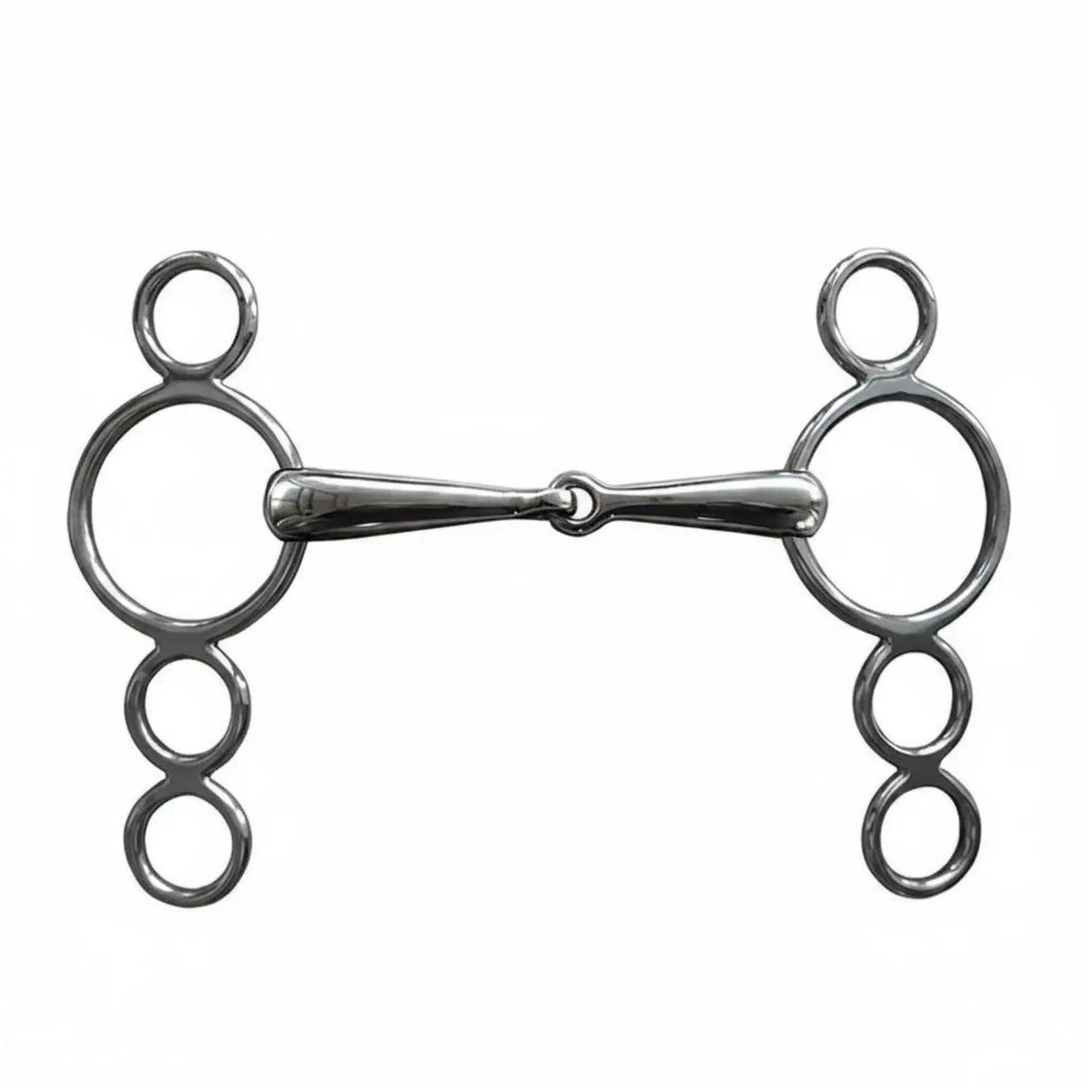Stainless Horse Bit Jointed Bar Polished - ProPawPet.com