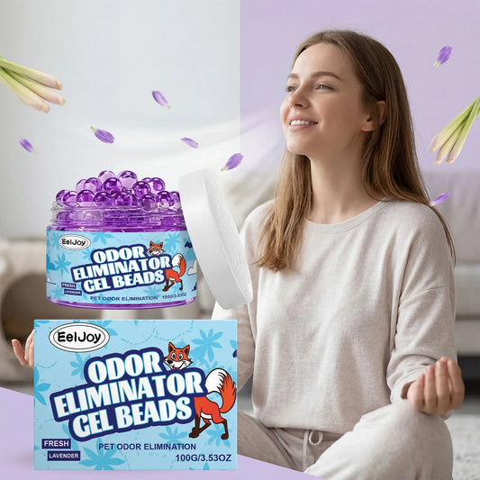 Pet Odor Eliminator Gel Beads Lavender Scent - ProPawPet.com