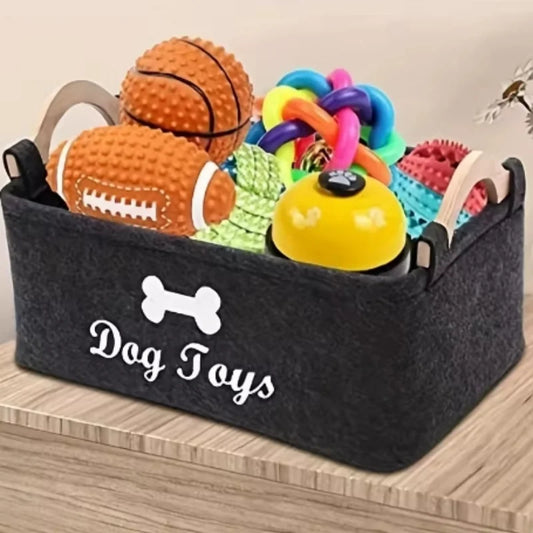 A Cat and Dog Toy Storage Box with Various - ProPawPet.com