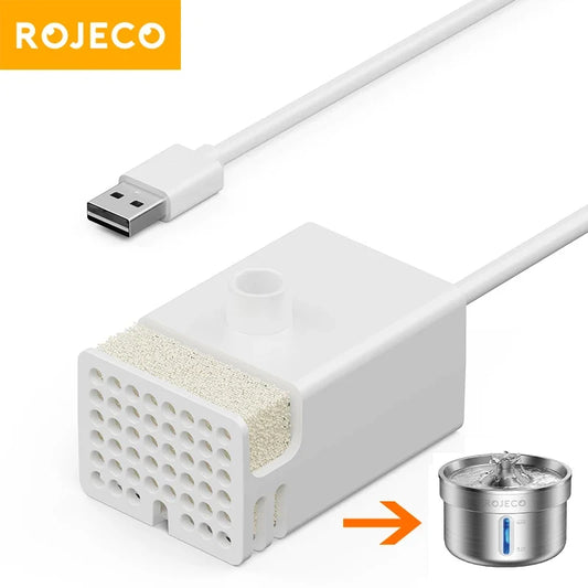ROJECO Water Pump For 2L Stainless Steel Cat - ProPawPet.com