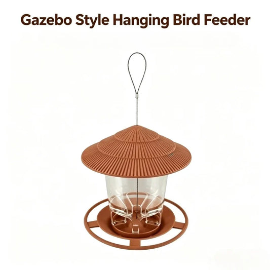 Gazebo Hanging Wild Bird Feeder Automatic - ProPawPet.com