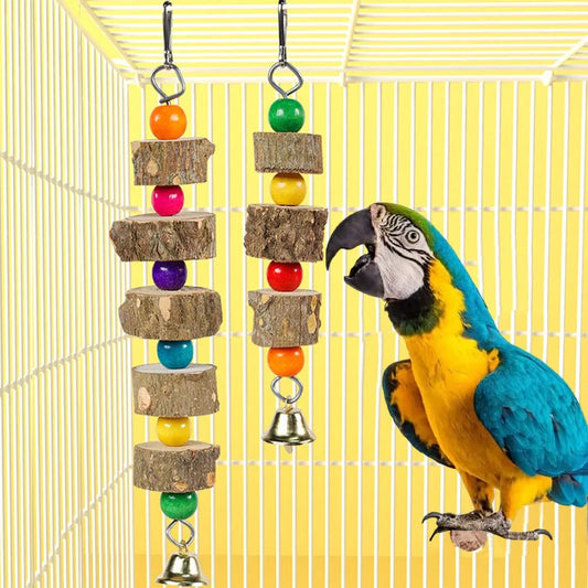 Bird Chew Toys ,Natural Wood Toys Parrot - ProPawPet.com