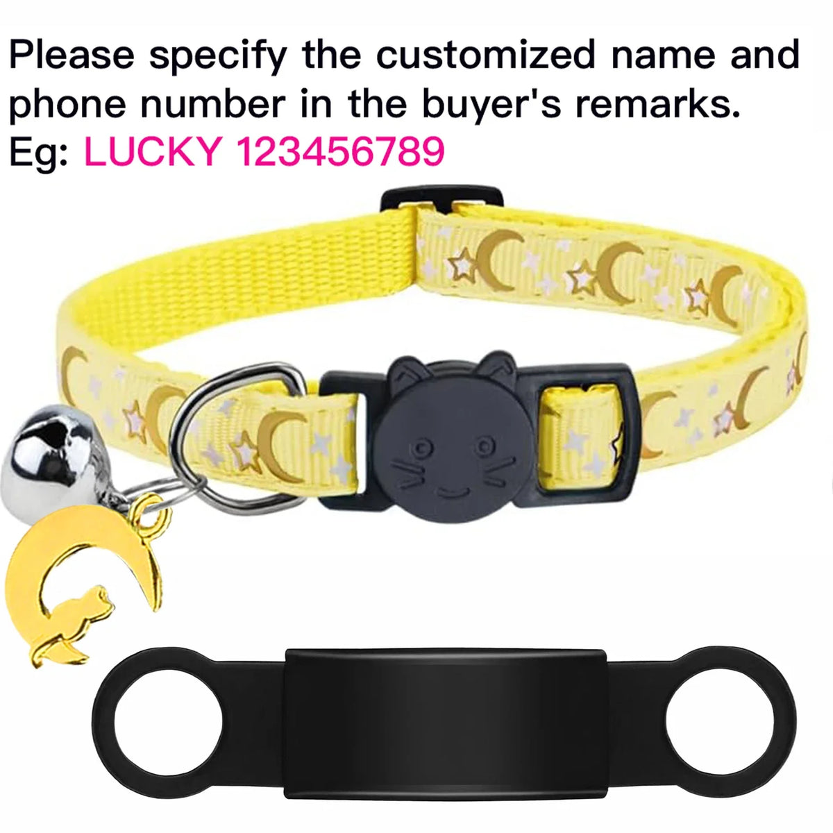Custom Glow Cat Collar Free Engraved - ProPawPet.com