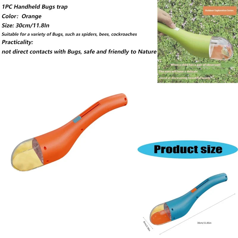 Clear Reptiles Feeding Tongs Ergonomic Handle Plastic Food Feeder