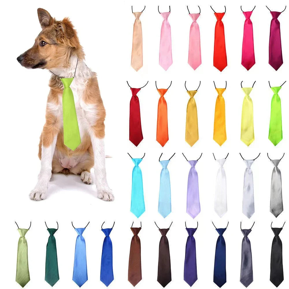 25/50/100pcs Medium Large Dog Bow Ties - ProPawPet.com