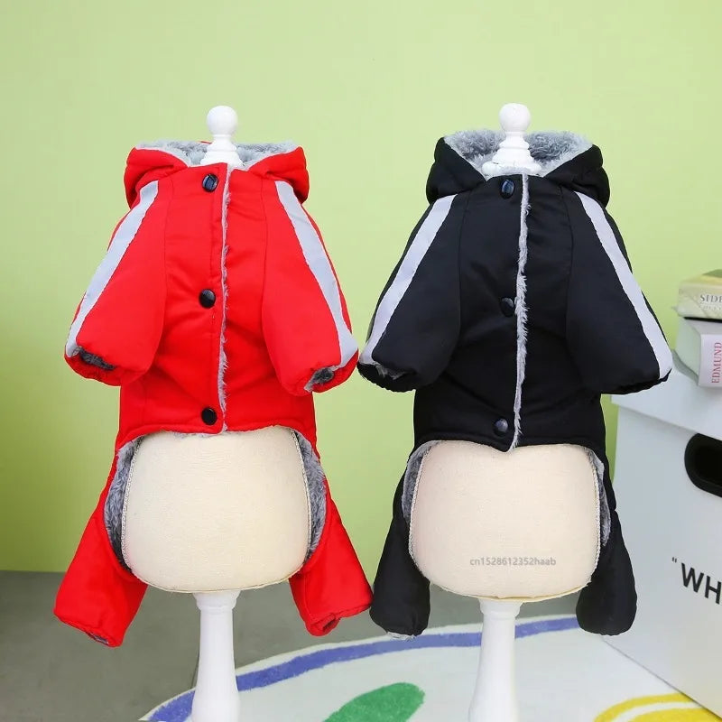 Waterproof Dogs Clothes Reflective Pet Coat - ProPawPet.com