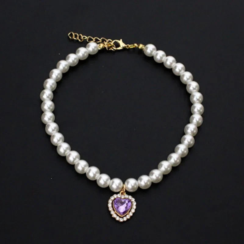 Pet Rhinestone Collar Adjustable Cat - ProPawPet.com