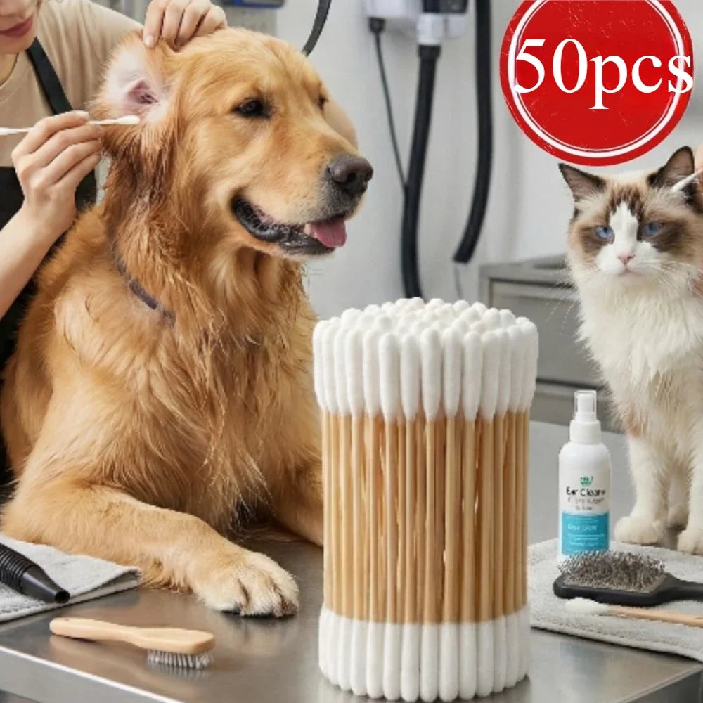 12/15cm Long Cotton Swabs ProfessionalCat - ProPawPet.com