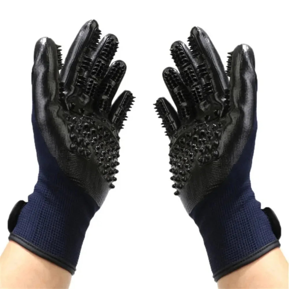 A Pair of Pet Bath Gloves Massage Clean - ProPawPet.com