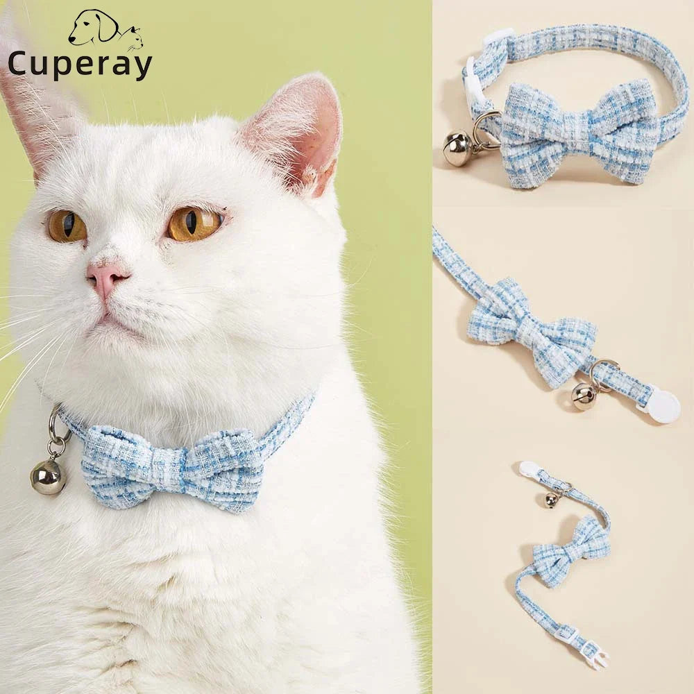 Bow Cat Collar Adjustable Pet Bow Tie Collar - ProPawPet.com