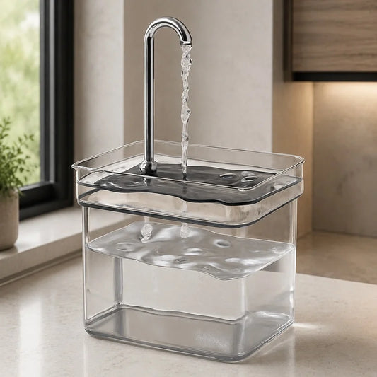 USB-Powered Cat Drinking Fountain with Quiet - ProPawPet.com