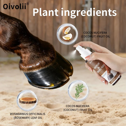 Oivolii Hoof Care Oil Spray Deep Penetrating - ProPawPet.com
