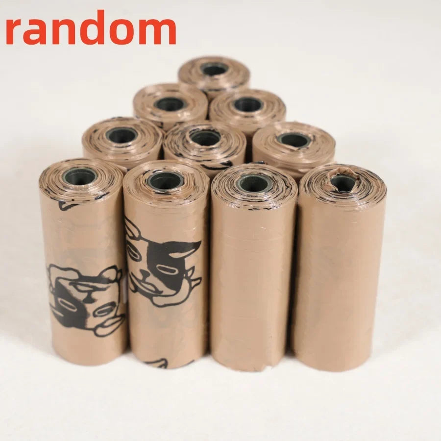 10 Rolls Coffee-scented Pet Waste Bags – Dog Supplies