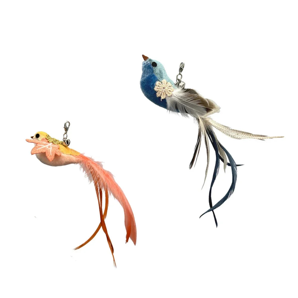 Replacement Head for Cat Teaser Funny Stick Plaything – 6 Colors