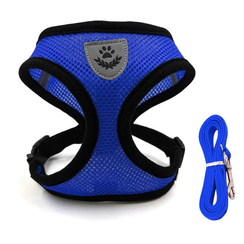 Adjustable Cat Dog Harness Leash Set - ProPawPet.com