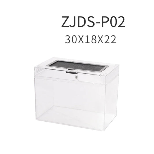 Reptiles Amphibians Feeding Box Acrylic - ProPawPet.com