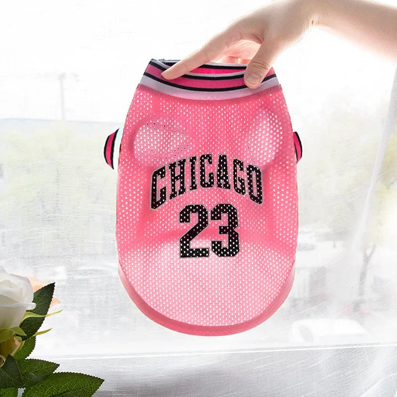 Dog Basketball Jersey Clothes Boy Girl Dog - ProPawPet.com