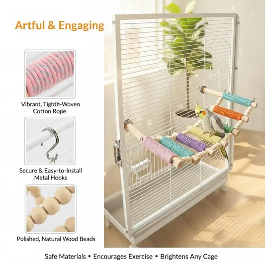 Parrot Climbing Ladder 1Pcs Interactive Rope - ProPawPet.com