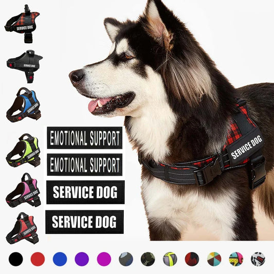 Reflective Dog Harness Vest Patch ID - ProPawPet.com