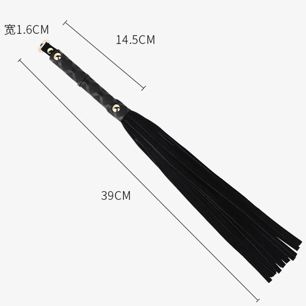 39CM Premium Genuine Leather Suede Flogger - ProPawPet.com