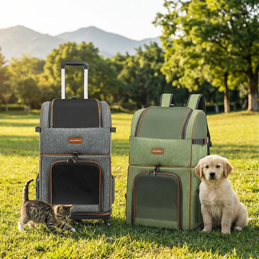 Pet Trolley Case Double Layer Breathable Pet - ProPawPet.com