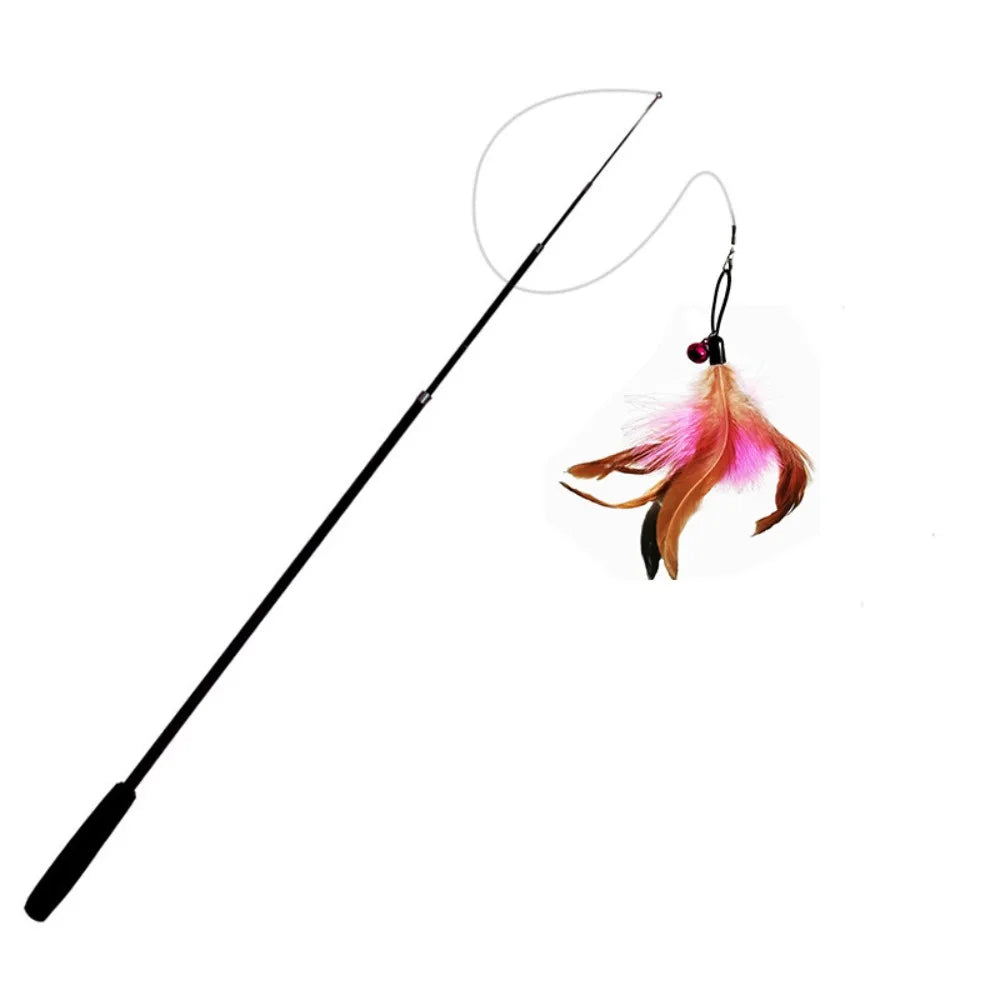 1.8m Extra Long Telescopic Cat Teaser – Interactive & Puzzle Cat Toys
