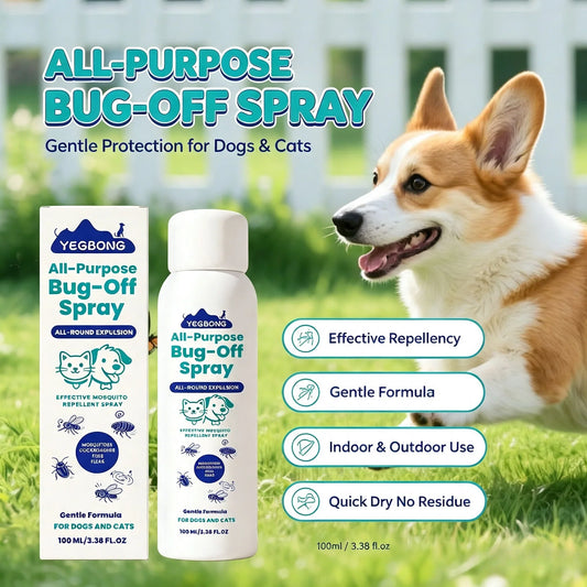 All Purpose Bug Off Spray Gentle Pet Safe - ProPawPet.com