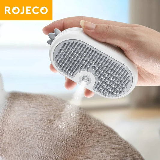 ROJECO Cat Steam Brush Pet Hair Comb - ProPawPet.com