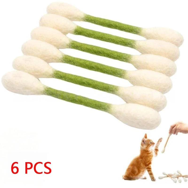 Creative Large Cotton Swab Shaped Catnip Toy - ProPawPet.com