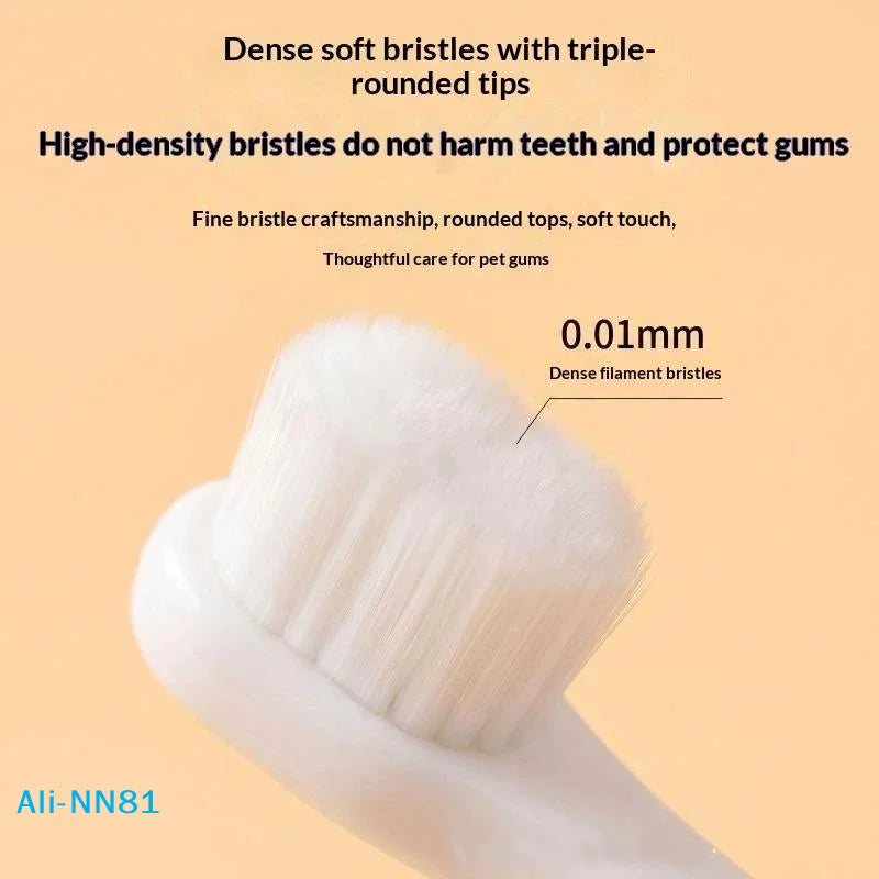 【N】Round Head Dog Toothbrush Remove Bad - ProPawPet.com
