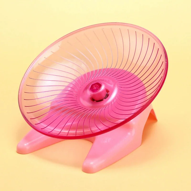 Silent Hamster Flying Saucer Running Disc Exercise Wheel – Small Pet Supplies
