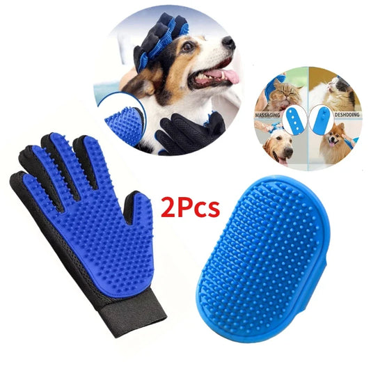 2Pcs Pet Grooming Kit for Dog Cat Rabbit Fur - ProPawPet.com