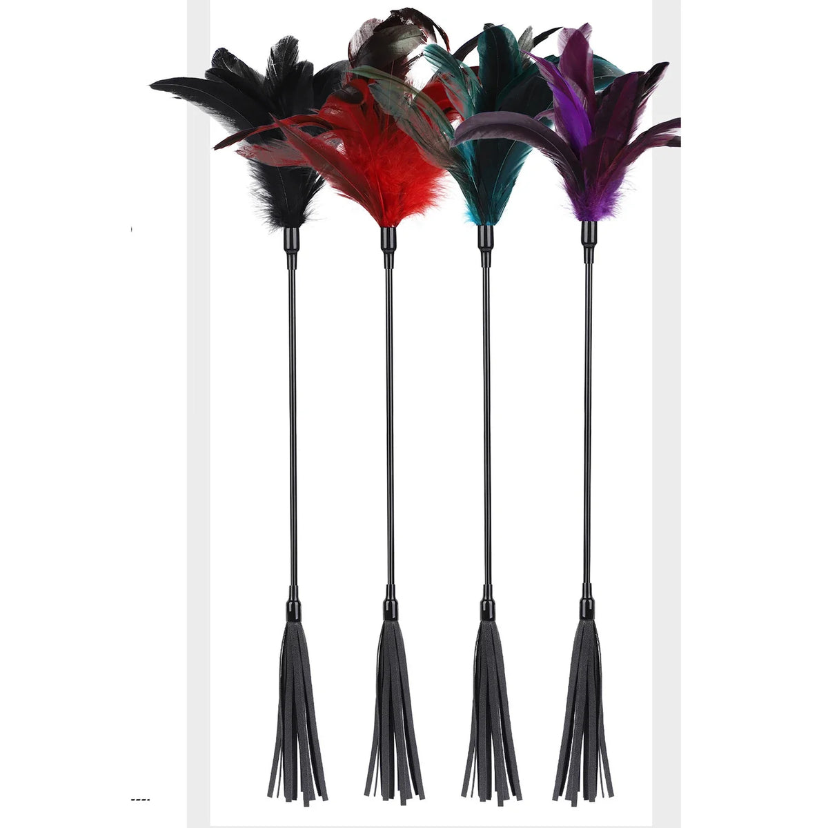 64cm Feather Horse Whip,PU Leather tassel - ProPawPet.com