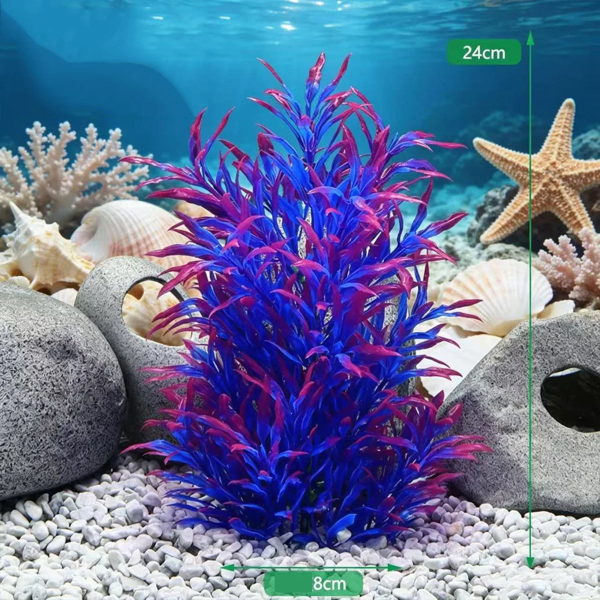Plastic Artificial Aquarium PVC Plants - ProPawPet.com