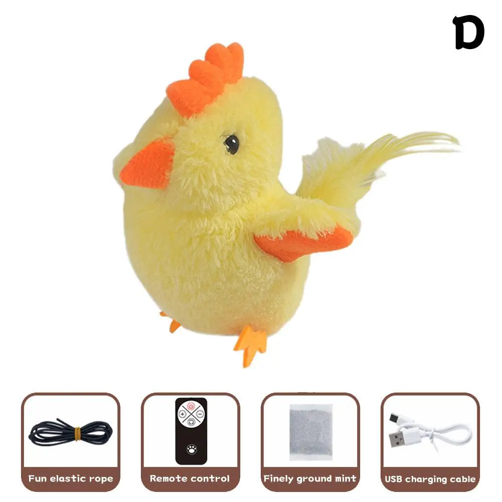 Plush Flappy Bird Interactive Cat Plaything