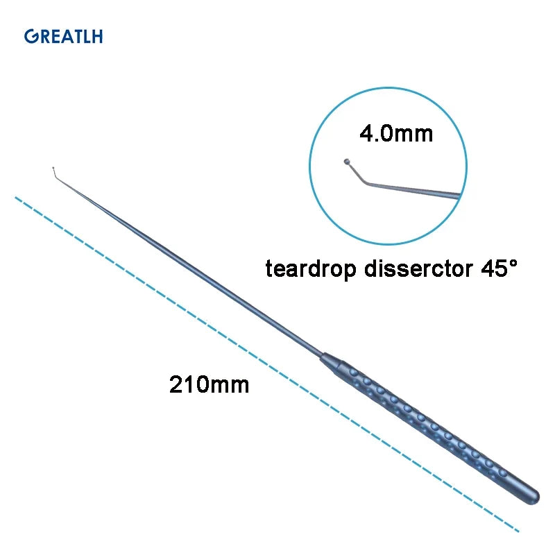 Orthopedic Micro Curette Hook – 9 Colors