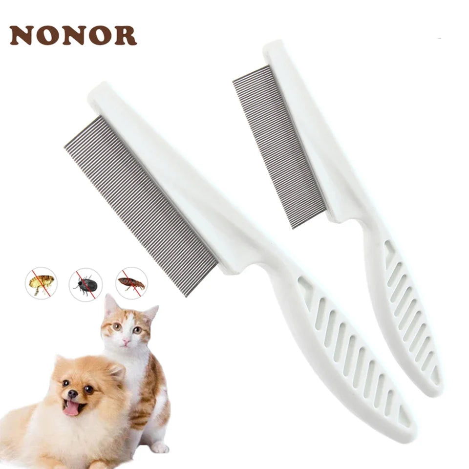 NONOR Dog Cat Grooming Flea Comb Pet Care - ProPawPet.com