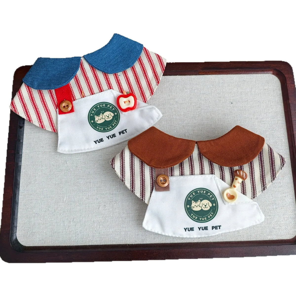 Cute Pet Chef Costume Set with Hat and Bib - ProPawPet.com