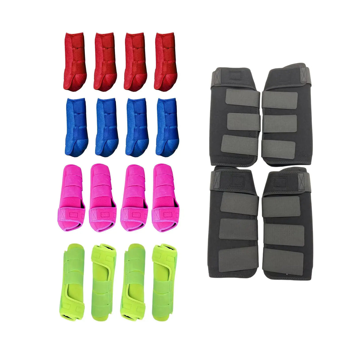 4pcs Horse Boots Leg Guard Protector Riding - ProPawPet.com