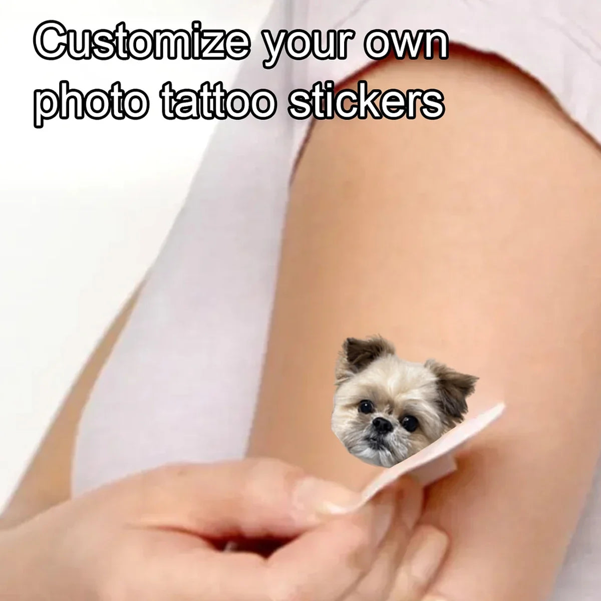 Personalized Tattoo Stickers With Pet Photo, - ProPawPet.com