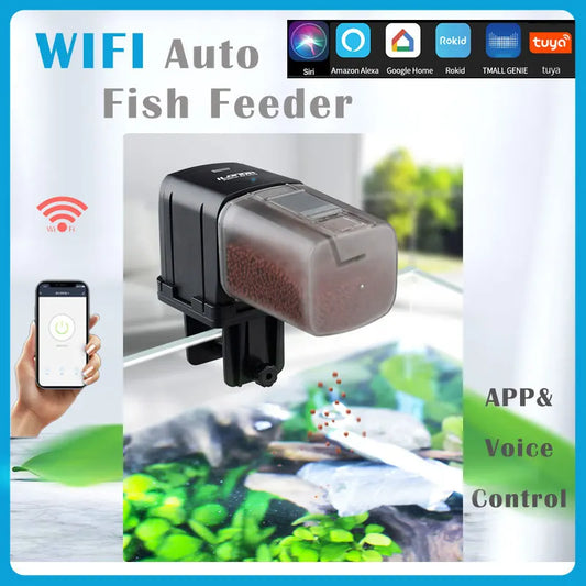 Ilonda Wifi Fish Feeder Organ Smart Control - ProPawPet.com