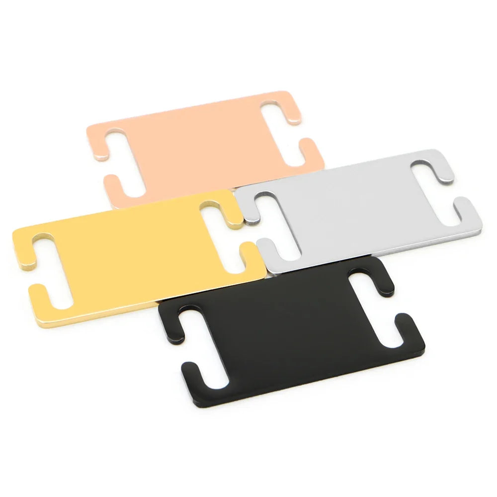 20Pcs Personalized Pet Dog ID Tag Square - ProPawPet.com
