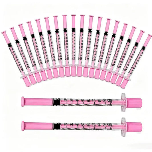 100/50/20 Pack 1ml Syringes with Needles - ProPawPet.com