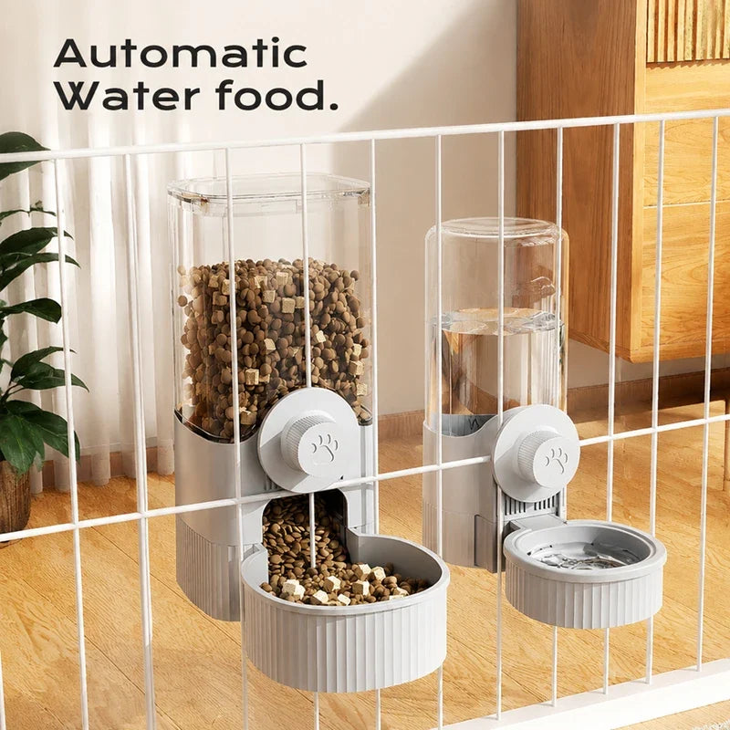 2-in-1 Hanging Automatic Pet Feeder Water - ProPawPet.com