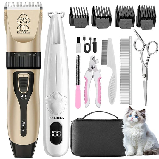 Pet Electric Grooming Clipper Kit, - ProPawPet.com